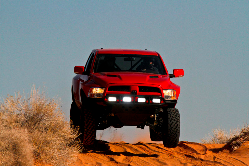 Illustration for article titled Extreme Mopar Off-Road Rams, Jeeps Justify Chrysler's Existence